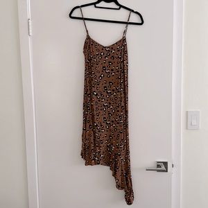 Cheetah print dress